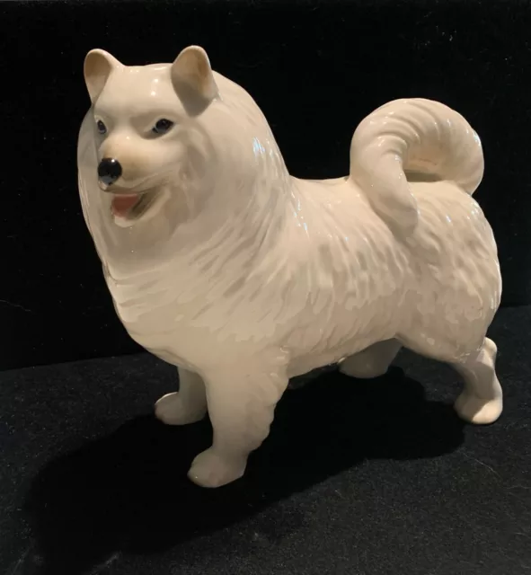 SAMOYED Coopercraft Vintage Bone China Husky Rare Collectible Christmas Gift