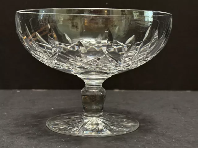 Waterford LISMORE COMPOTE 4 1/2" x 6" Vintage Irish Crystal Candy Dish Bonbon