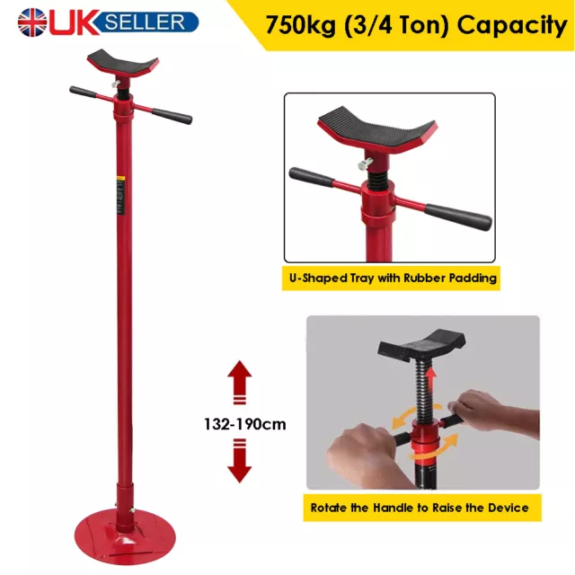 3/4Ton Under hoist Support Stand 750KG Heavy Duty Under Car Vehicle Support Jack