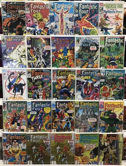 Marvel Comics Fantastic Four Volume 1 Comic Book Lot of 25