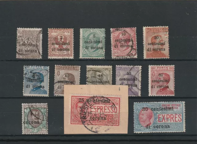 Italy,Occupation Trento And Triest, Sassone 1-11, + Express Stamps, Used, See!!