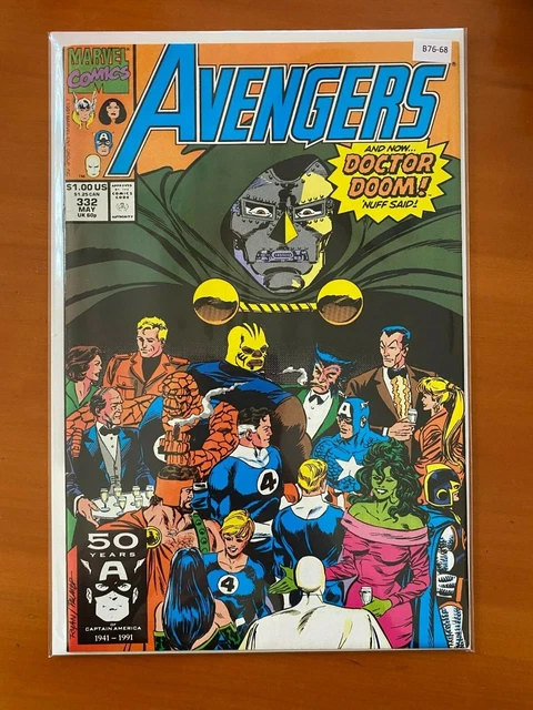 Avengers vol.1 #332 1991 High Grade 9.2 Marvel Comic Book B76-68