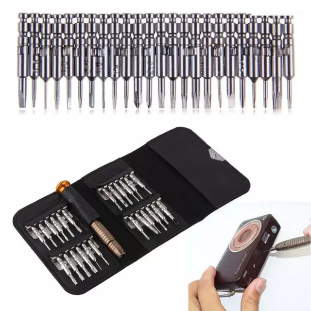 kit 25 en 1 tournevis de précision outil torx tournevis réparation téléphone pc 3