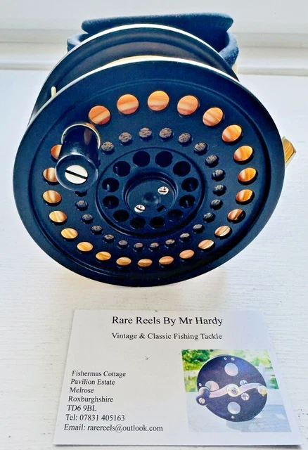 HARDY VISCOUNT DISC 10/11 LA Salmon Fly Reel with Airflo Skagit