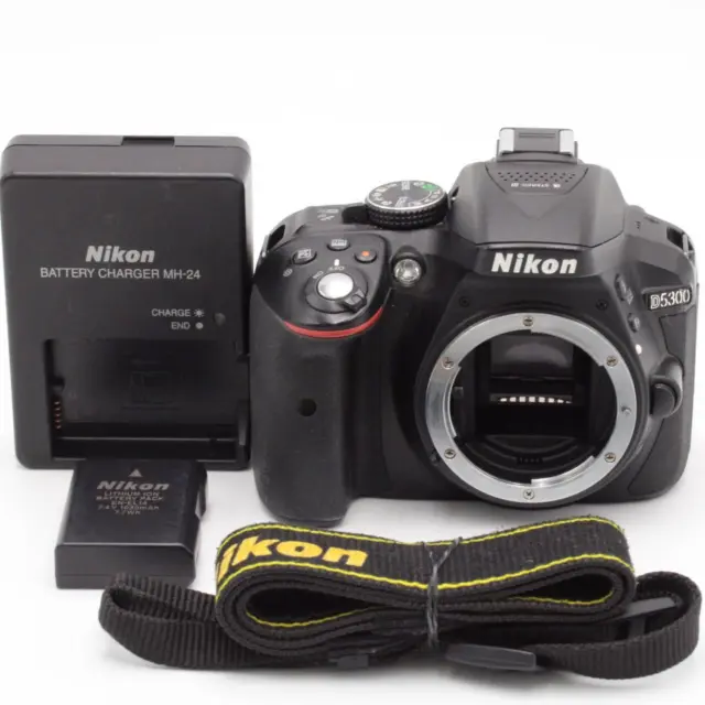 Nikon D5300 24.2MP Digital SLR Camera JAPAN [Near Mint]