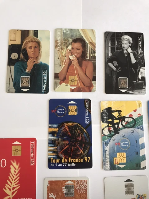 2 cartes telephoniques tour de france - Collection