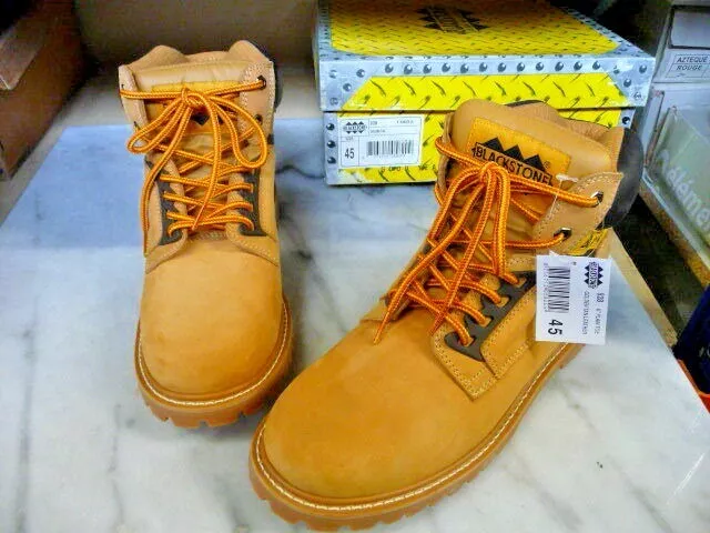 Chaussures montantes pour homme Blackstone 'Golden Tan' Taille 45