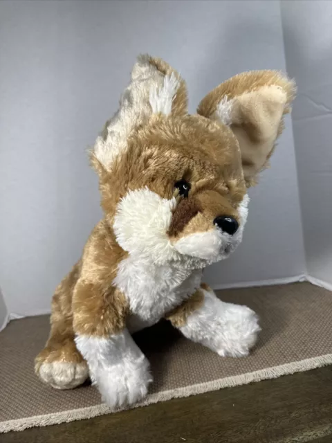 Simulation Fox Toy Xmas Plush Realistic Doll Furry Lifelike Animal Model  Gifts