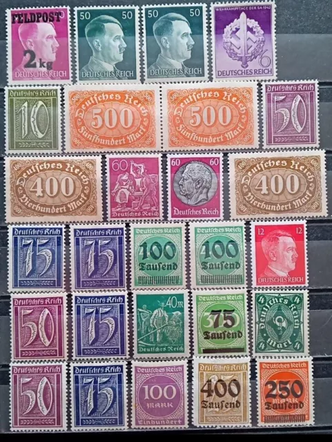 Germany , Briefmarken Sammlung Deutsches Reich, postfrisch, stamps MNH 53