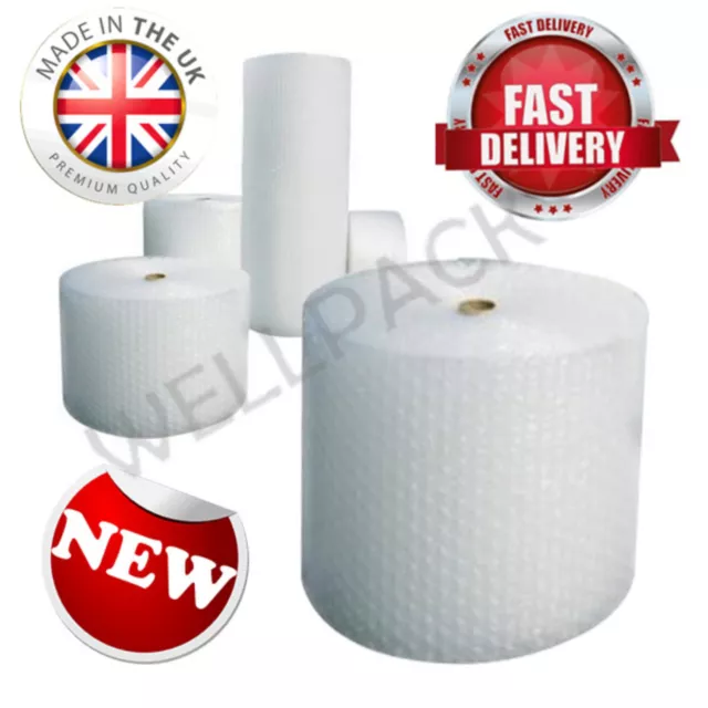 Small Large Bubble Wrap Eco Moving House Packing Thick Wide Rolls - ALL SIZE