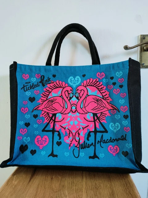 JULIAN MACDONALD FLAMINGO Tote Shopper Bag. Asda Tickled Pink