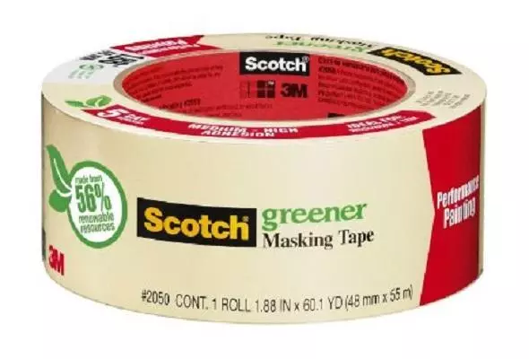 3M Scotch Masking Tape for Performance Painting 1.88 in x 60.1 yd (48mm x 55m)