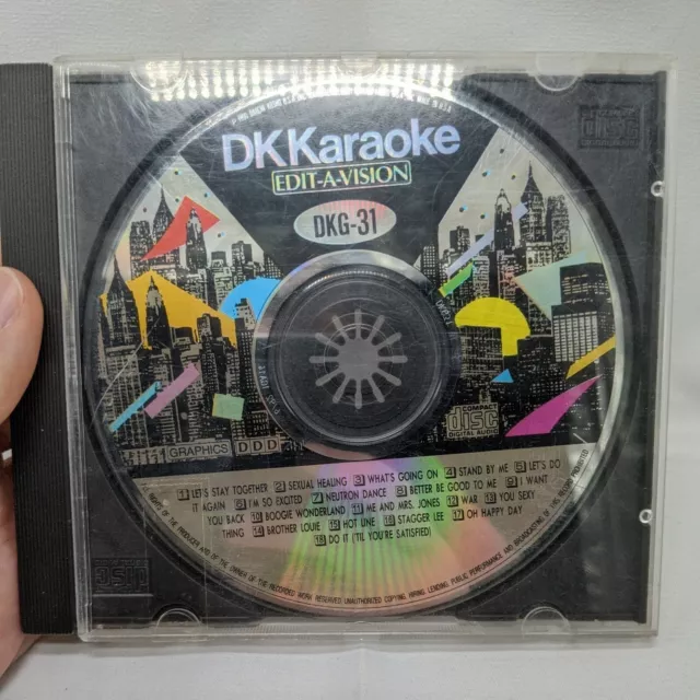 DK Karaoke Edit A Vision DKG 31 CD + G