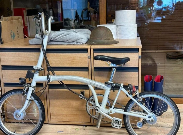 Brompton m6l shop papyrus white