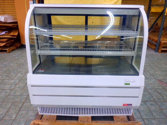 Turbo Air TCGB-48-W-N, 45"  Curved Glass Refrigerator Display