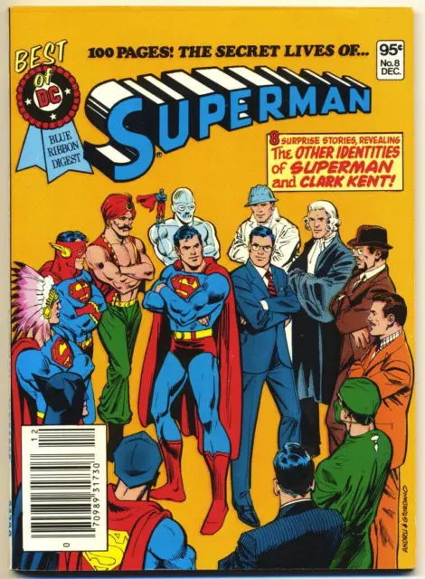 BEST OF DC #8 NM, SUPERMAN, Blue Ribbon Digest, DC Comics 1980