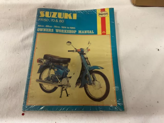 Genuine Haynes Owners Workshop Service Repair Manual (801) Suzuki FR50 FR70 FR80