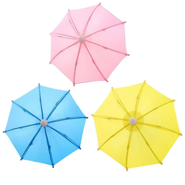 per bambole mini ombrello goffratura bambole Toy Umbrella Gear per pioggia