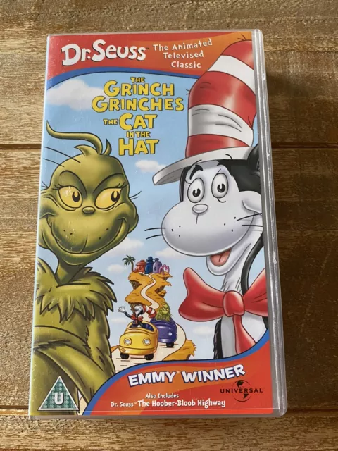 THE GRINCH GRINCHES The Cat In The Hat VHS Video Dr Seuss Hoober-Bloob ...