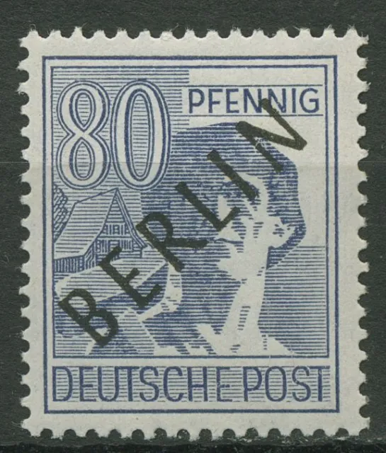 Berlin 1948 Schwarzaufdruck 15 postfrisch