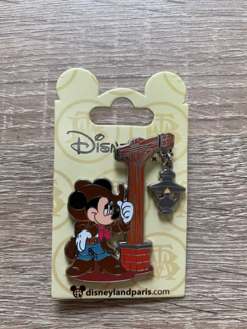 Disney Pin - Big Thunder Mountain - Minnie Mouse - Disneyland Paris