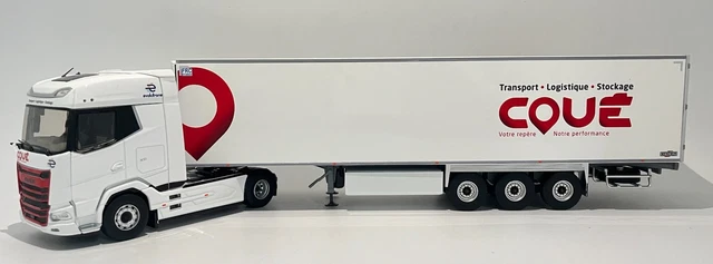 ELIGOR - Camion solo de couleur jaune - DAF XG 4x2 - 1/43 - ELI118001