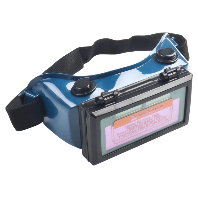 Oscuramento LCD Saldatura 1PCS Auto Protezione Occhi Oculare Casco PVC + Vetro