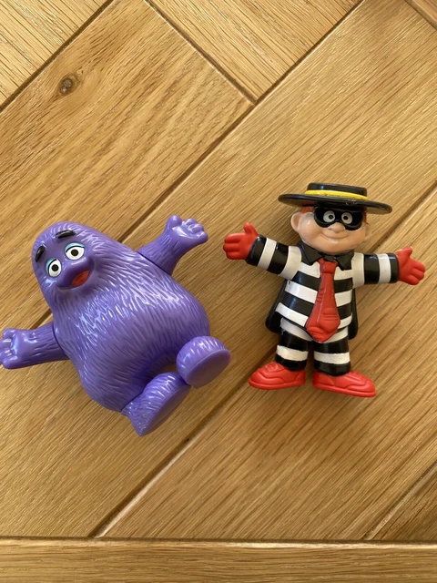 Valuable Vintage Mcdonalds Grimace Toys Vintage Grimace 90s