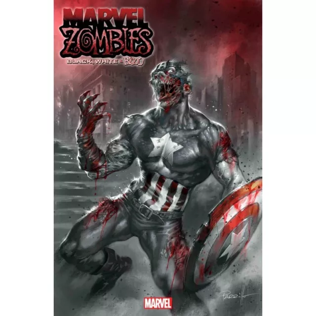 Marvel Zombies Black White Blood -2 Lucio Parrillo Var--Marvel--