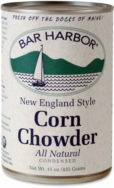 Bar Harbor Corn Chowder, 15 oz. (Pack of 6)