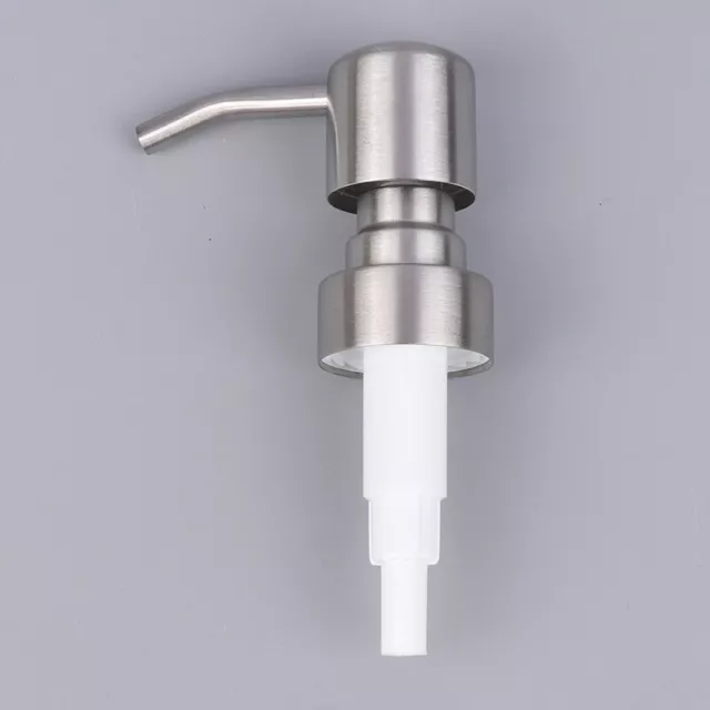 304 Stainless Steel Hand Liquid Soap Pump Dispenser Head Nozzle for Bathroom