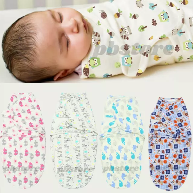 Baby Swaddle Blanket Wrap Newborn Infants 100% Cotton Baby Muslin Swaddle