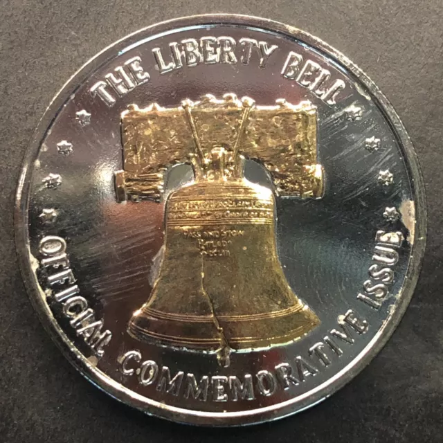 National Historic Mint Double Eagle Commemorative / Liberty Bell Medal 39mm 26g