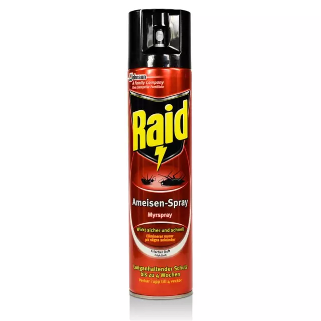 Raid Ameisen-Sprayl 400 ml - Wirkt sicher und Schnell