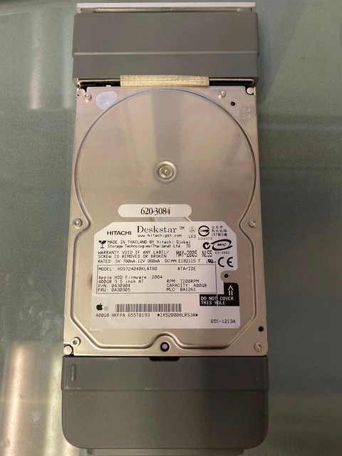Apple Xserve Raid 400GB (7200 RPM) 3.5" (IDE/ATA) Hard Drive w/ Carrier 620-308