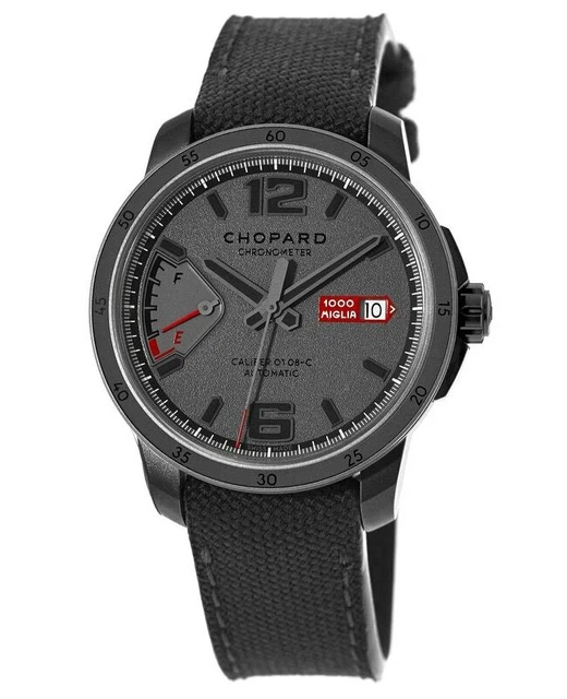 New Chopard Mille Miglia GTS Power Control Black Dial Men's Watch 168566-3007