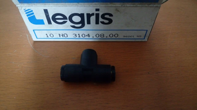 SPINA PNEUMATICA A TEE Legris 3104.08.00 /#8 W0CH 1815