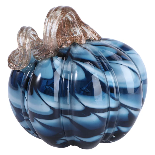 Tabletop Pineapple Ornament Model Miniature Gifts Blue Home Decor Glass Ornament