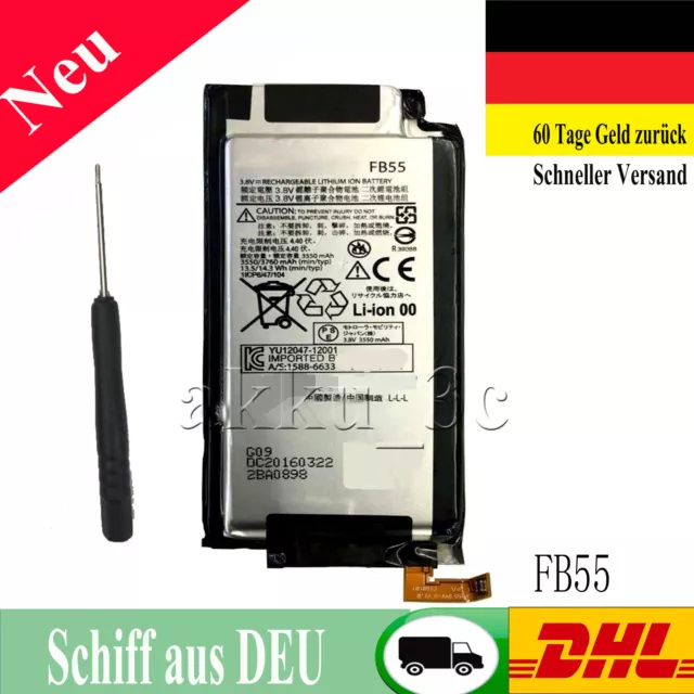 Battery Akku FB55 für Motorola Droid Turbo 2 XT1581 XT1585 Moto X Force XT1580