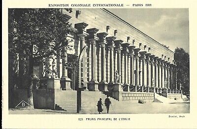 Paris  Exposition Coloniale 1931  Palais Principal De L Italie