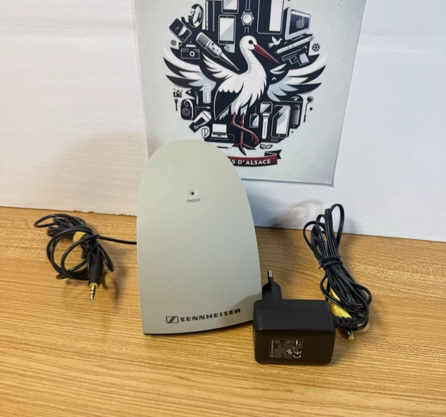Casque Sans Fil Sennheiser RI 410 Avec Station De Charge – Infrarouge, Noir