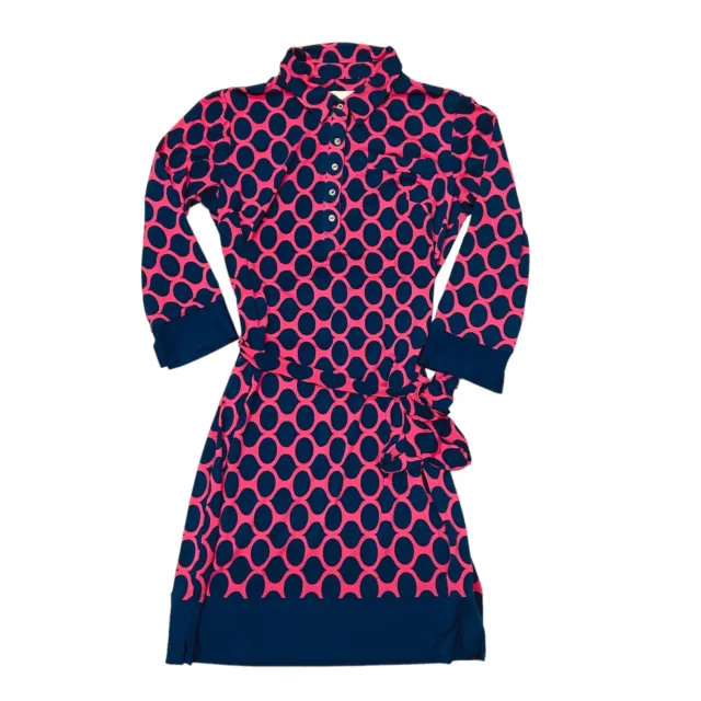 Donna Morgan DM Collection Womens Marlow Jersey Shirt Dress Size 8 Casual Work