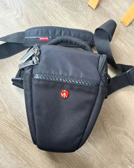 Manfrotto Advanced Holster M Camera Bag Black for DSLR SLR Mirrorless Rain Cover