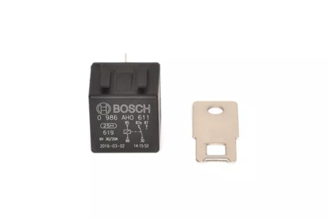 BOSCH Multifunktionsrelais 0 986 AH0 611 für OPEL KAPITÄN MASERATI GHIBLI 2 3200