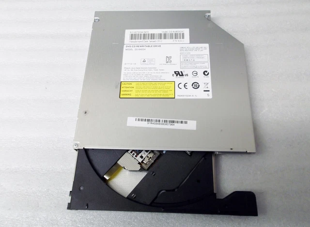 Cd Rewritable Lenovo DVD/ Drive Model DU-8A5SH Part Number