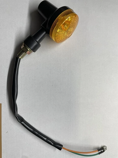 Clignotants LED Mini Moto 12V E32 - Lot De 2, étanches IP67, Alliage Zinc, Pour Moto Et Trottinette électrique (Ambre) - 13