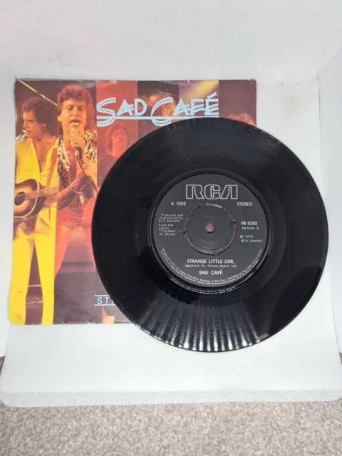 Sad Cafe - Strange Little Girl B/ Time Is So Hard - RCA - PB 5202 - 1979