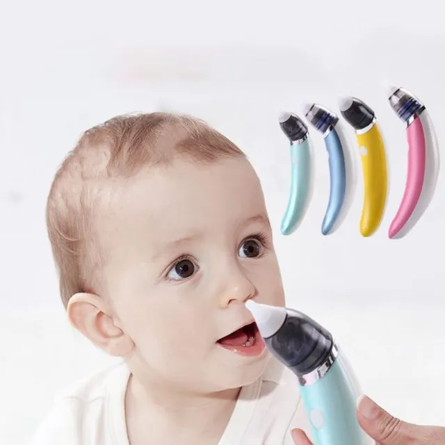 Electric Vacuum Sucker Nose Cleaner Baby Nasal Aspirator Nose Snot Cleaner