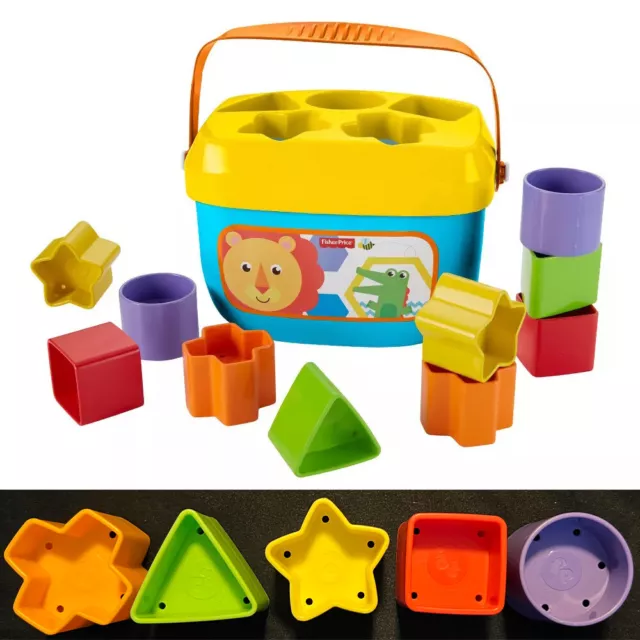 Pick 1 REPLACEMENT Block Fisher Price Brilliant Basics Baby's First Shape Sorter