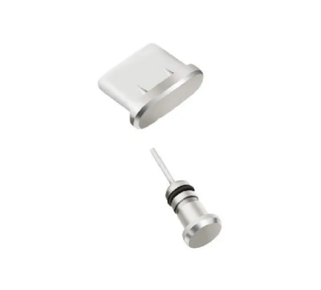 Aluminium Staubschutz Stöpsel Set Kappen für Sony Handy für USB und Kopfhörer